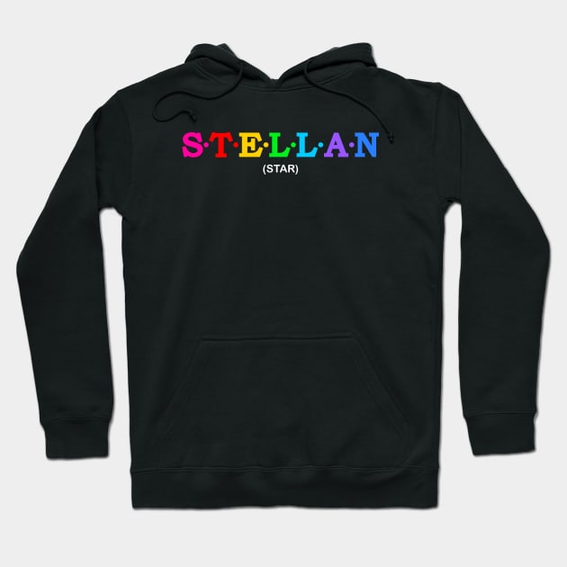 Stellan - Star. Hoodie by Koolstudio